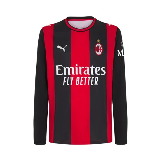Maillot domicile Milan 2026/27 homme manches longues Maillot domicile Milan 2026/27 homme manches longues