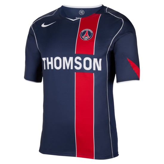 Femme Maillot Rétro Total 90 Réédition PSG 2004/05 Femme Maillot Rétro Total 90 Réédition PSG 2004/05