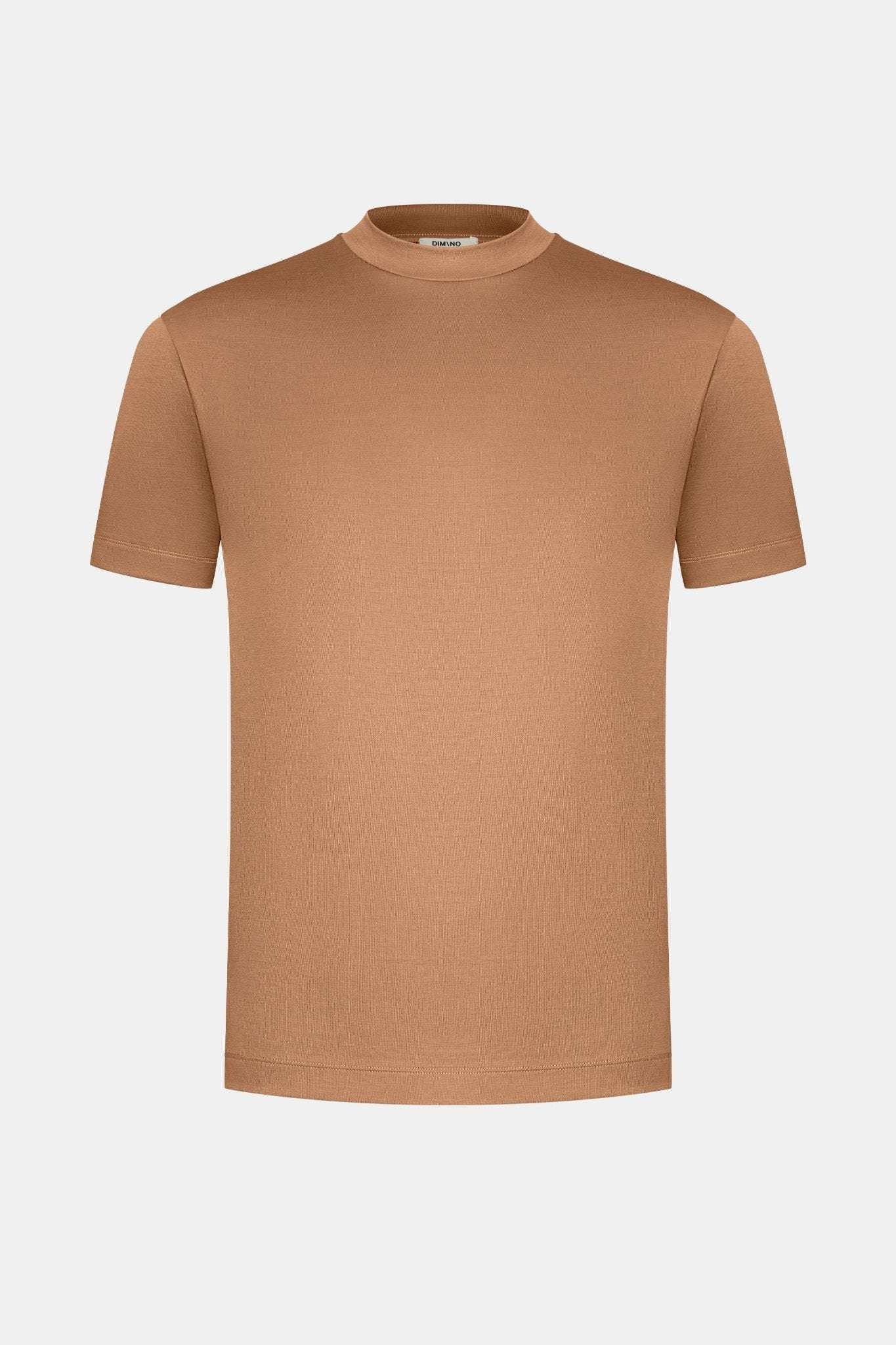T-shirt marron caramel