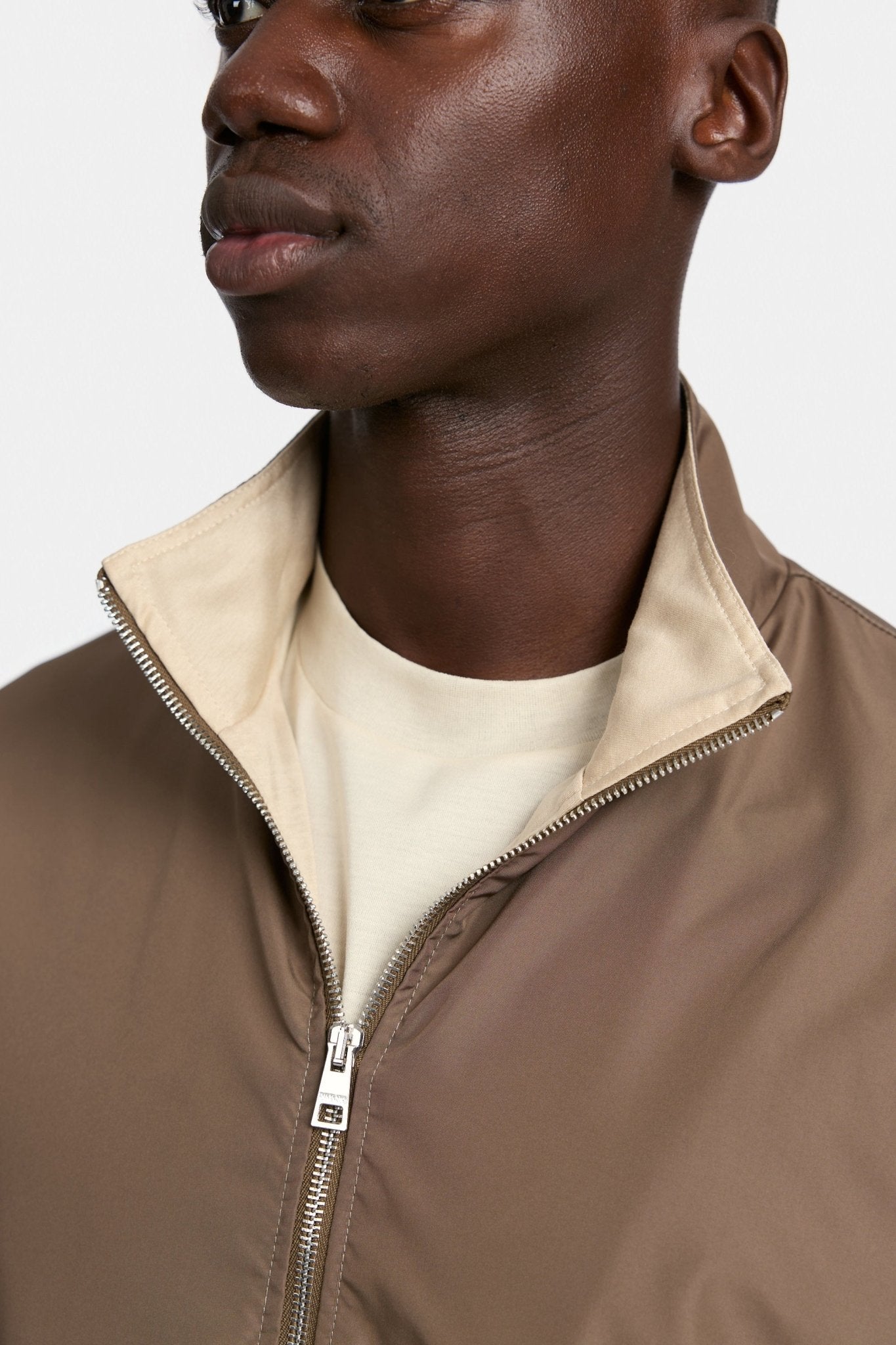 Veste mélangée taupe désert Veste mélangée taupe désert