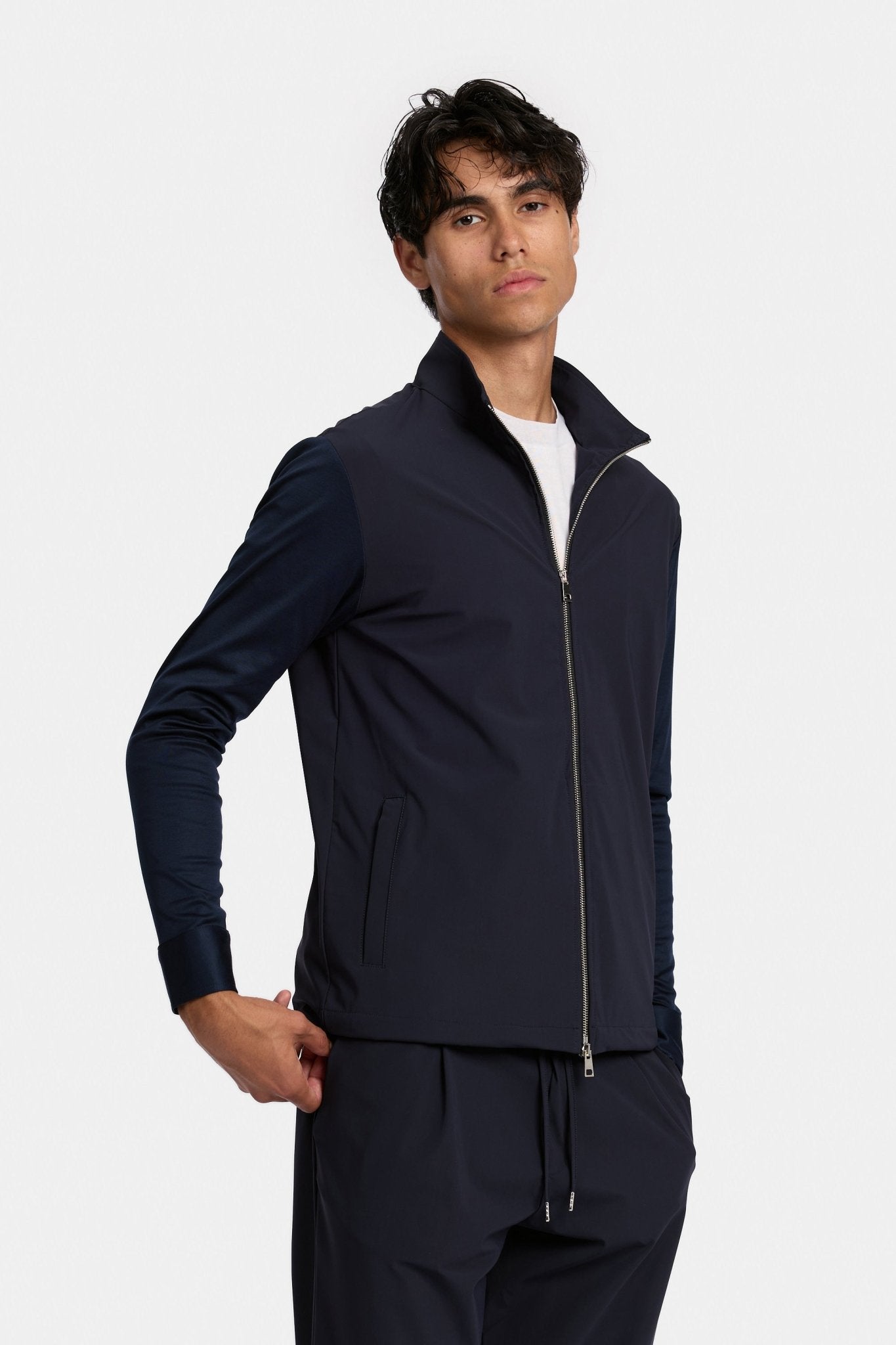 Manteau technique Fuse bleu nuit
