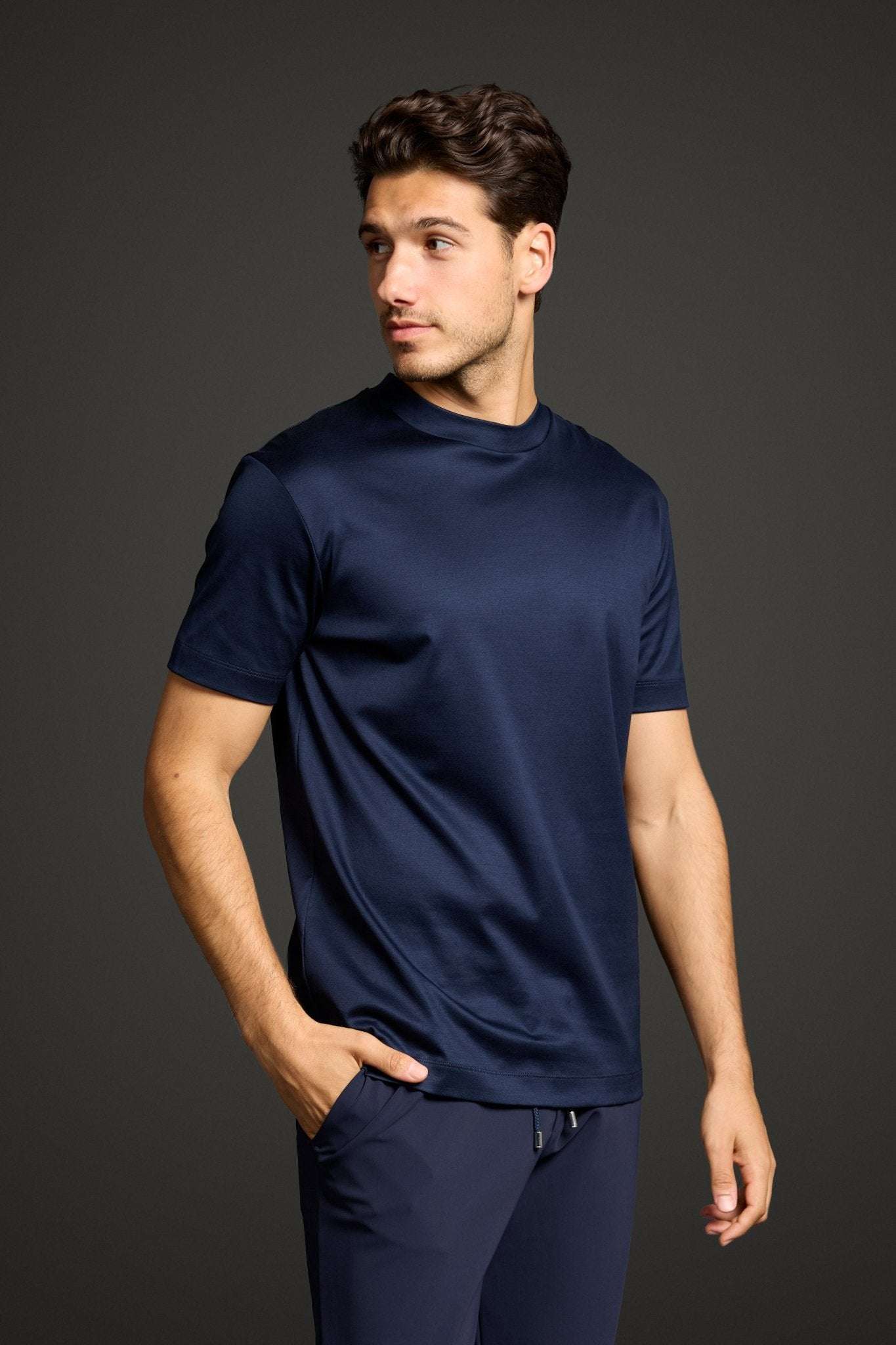 T-shirt bleu nuit T-shirt bleu nuit