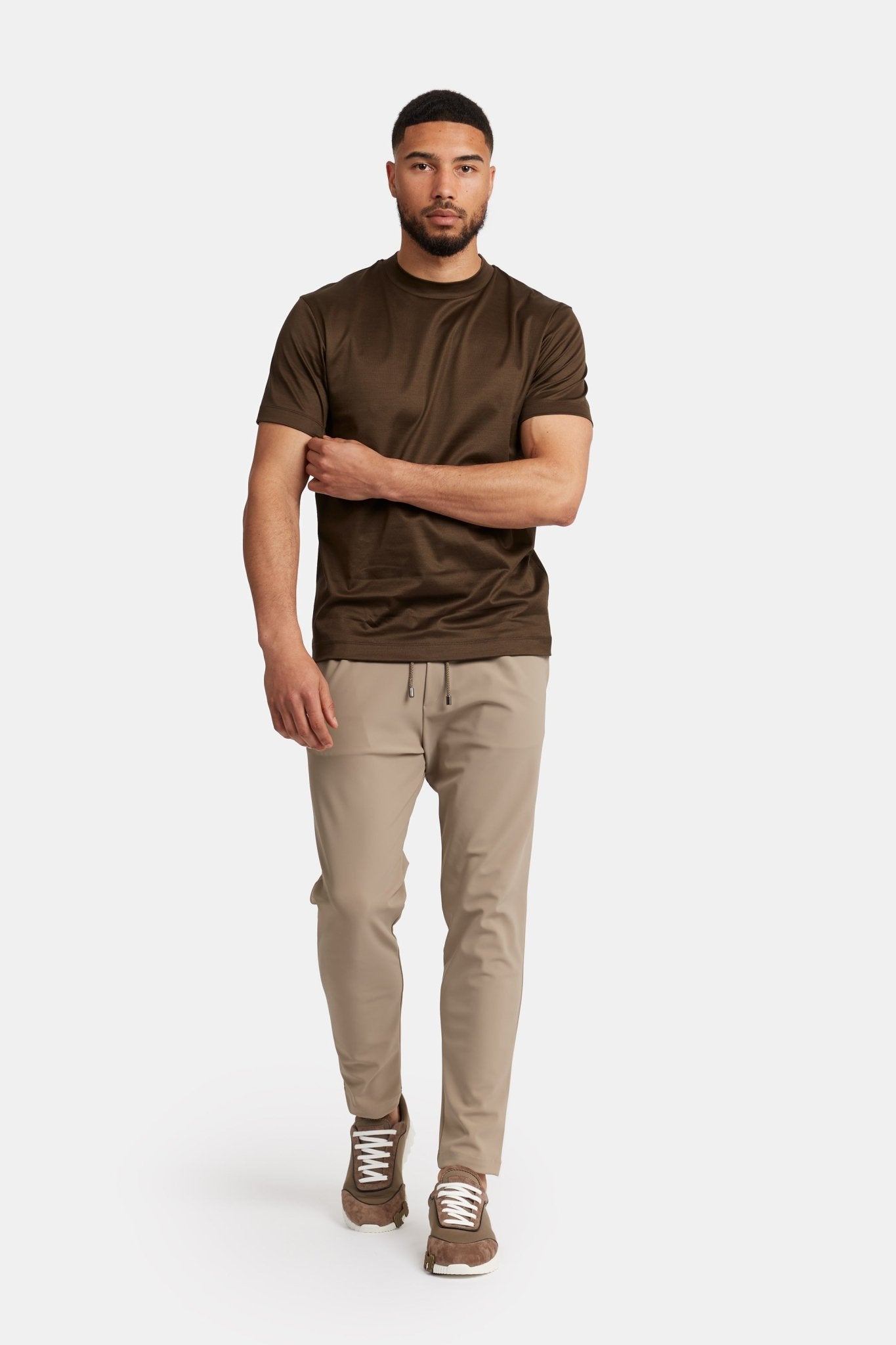 T-shirt marron moka T-shirt marron moka