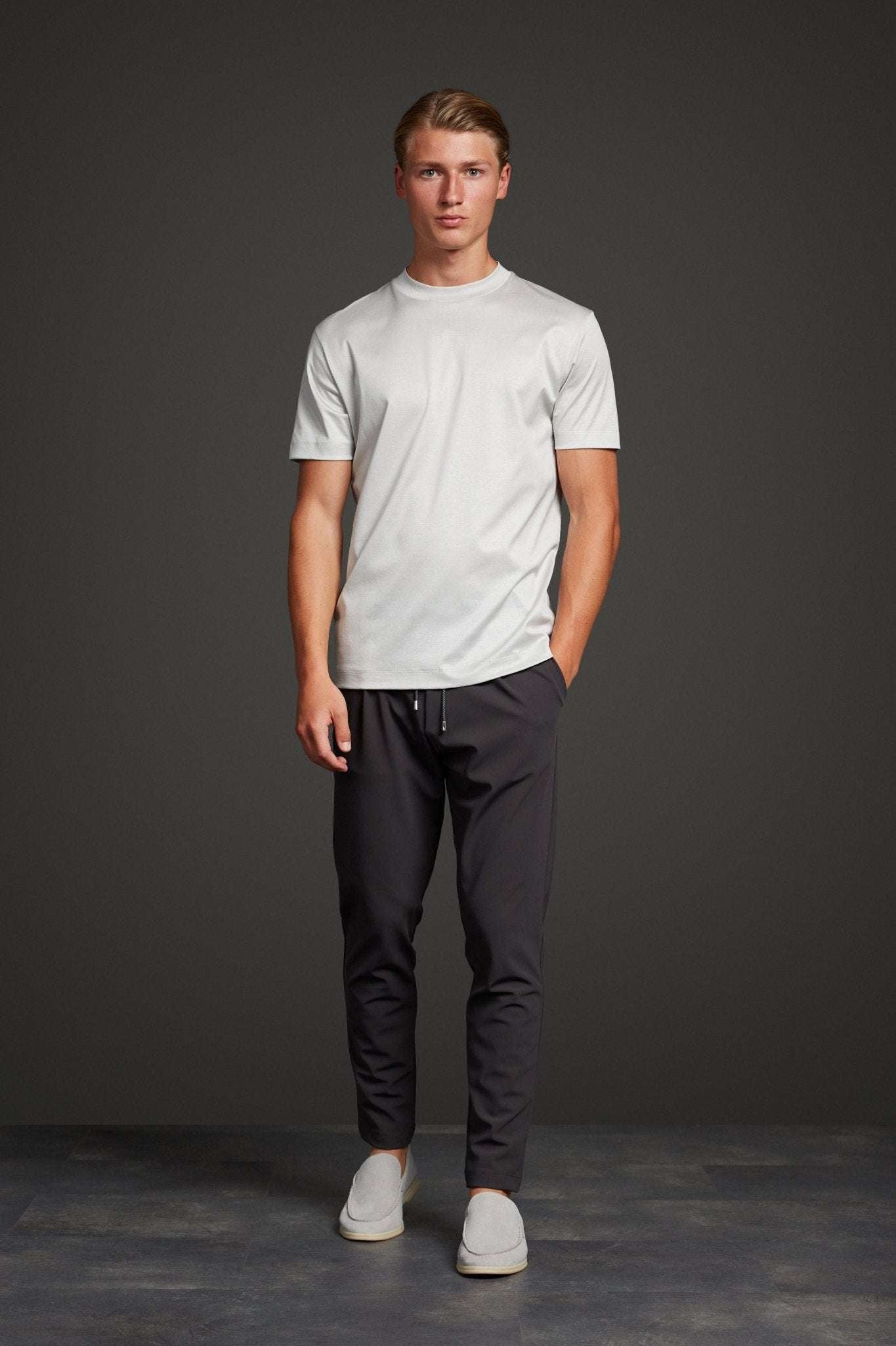 T-shirt gris perle T-shirt gris perle