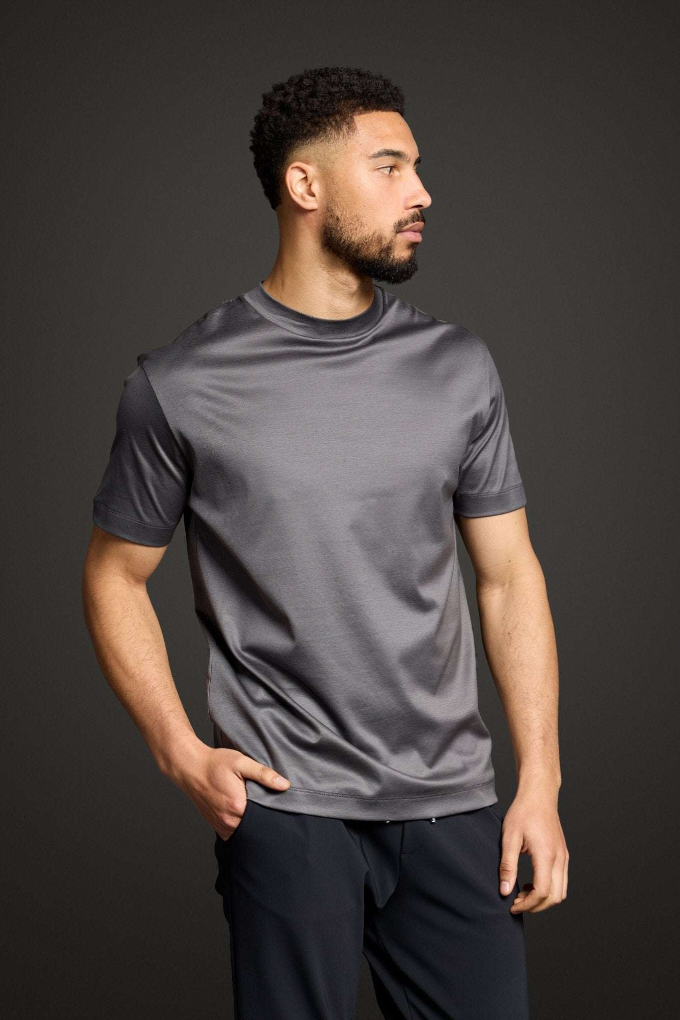 T-shirt gris ardoise T-shirt gris ardoise